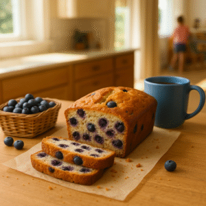 15-Minute Prep Easy Blueberry Bread A Busy Mom's Secret to Breakfast Bliss