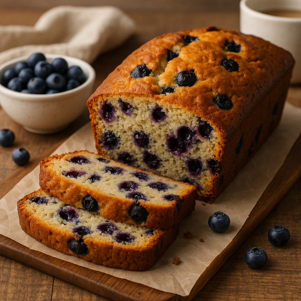 15-Minute Prep Easy Blueberry Bread A Busy Mom’s Secret to Breakfast Bliss