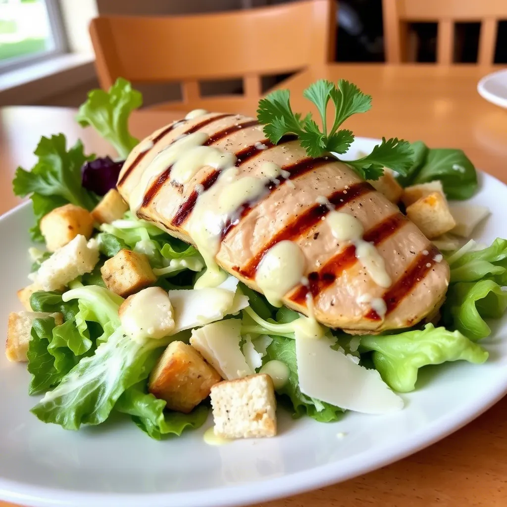 Grilled Chicken Caesar Salad