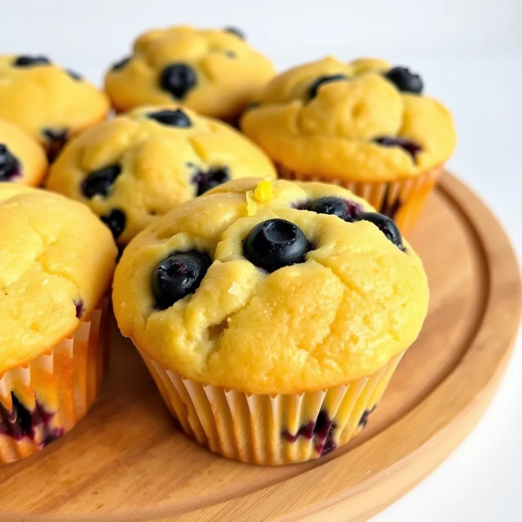 Lemon Blueberry Muffins