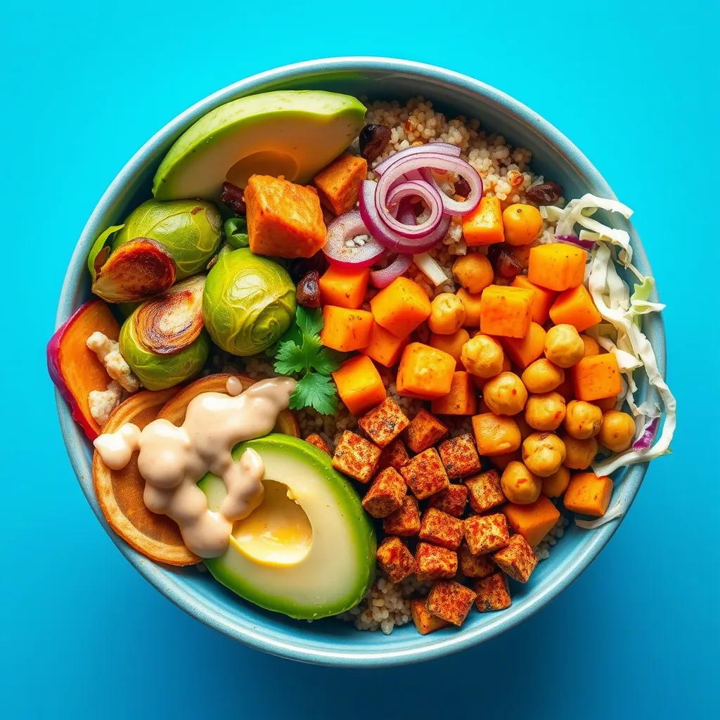 Roasted Vegetable and Quinoa Power Bowls